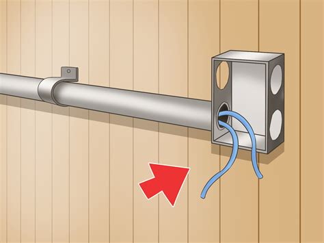 metal conduit for house wires|wiring already in conduit.